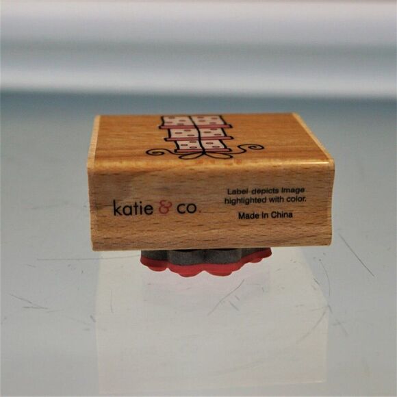 Happy Birthday Presents 3 Rubber Stamps All Night Media Sarah Beise Katie & Co - Picture 7 of 11